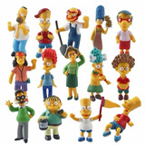 14 Miniaturas Bonecos Simpsons