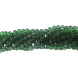 140 Contas Cristal Verde