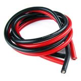 14awg Cabo Fio De Silicone Super Flexível 1 Metro De Cada