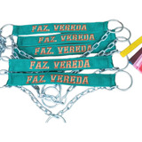 15 Cabresto P   Bezerro Ovelha Carneiro De Corrente Bordada 