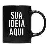 15 Caneca Xicara Preta