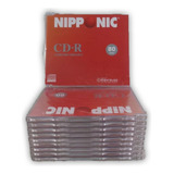 15 Cd-r Nipponic Audio 80 Min - Para Grav De Mesa - Lacrados