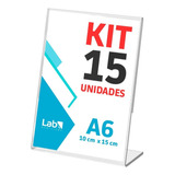 15 Expositor Acrilico L