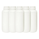 15 Frasco Embalagem Agro Tampa Lacre 1litro Branco Reciclado