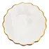 15 Joia Do Dia 8cm Pires Pratinho Bandejinha Porcelana Ouro