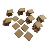 150 Placas 4 Cm X 4cm Mdf Cru