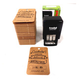 150 Tags Kraft Datador