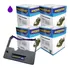 16 Fita P/ Impressora Erc 03 Erc03 Roxo Bematech Mp20mi Mp10