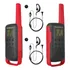 16 Rádio Walk Talk Motorola T210br Com 16 Fone Ptt+ 1 Brinde