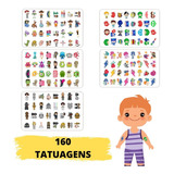 160 Tatuagem Temporária Infantil   Temas Meninos