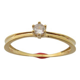 1604 Anel De Diamante