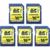 16gb Class 10 Sdhc Flash Memory Card Full Size Sd Card Us...