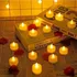 180 Velas De Led Rômantica Luz Amarela Com Baterias Inclusas