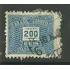 1919/1924 - Taxa Devida - 200 Réis - Com Goma - Rhm X45