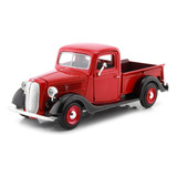 1937 Ford Pickup Vermelho