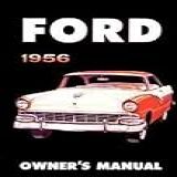 1956 Ford Owners Instruction