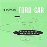 1959 Ford Owners Instruction