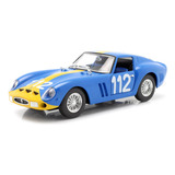 1962 Ferrari 250 Gto Azul Escala 1:24 Bburago