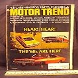 1967 67 October Motor Trend Magazine (features: Road Test On Javelin, Ambassador Sst & Dpl, Rebel Sst, Chrysler, Dodge, Imperial, Plymouth, Ford, Mercury, Thunderbird, Lincoln, Buick, Oldsmobile, &