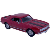 1967 Chevrolet Camaro Z-28 Loose Yatming 1/43 Cor Vermelho