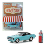 1968 Chevy Camaro Ss Gas Pump Hobby Shop S05 Greenlight 1/64