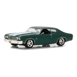 1970 Chevrolet Chevelle Ss 396 John Wick Greenlight 1/43 Cor Verde