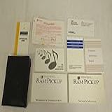 1995 Dodge Ram Pickup Owners Manual
