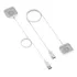 1m Usb Charger Cradle Dock, Portátil, Branco Para 46 Mm