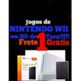 1tb Hd Ext Novo P/ Nintendo Wii C\ Jogos Wii & Gc +10mil Emu