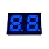 1x Display 2 Dígitos 7 Segmentos Azul Catodo Comum 0,40 