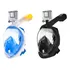 2 (duas) Máscaras Full Face Go Pro Dive Motion L/xl Pret/azu