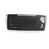 2.4g Teclado Sem Fio Trackball Compacto Retroiluminado Multi