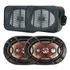 2 6x9 Alto Falantes Bravox 140 Wrms + Caixa Plastica 69 Kit