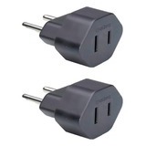2 Adaptador 2 Pinos