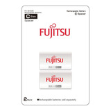 2 Adaptadores Fujitsu P/ Converter Pilha Aa P/ Pilha C Média