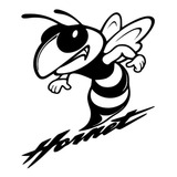 2 Adesivos Abelha Hornet