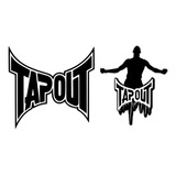 2 Adesivos Tapout Vale Tudo Muay Thai Ufc Jiu Jitsu Tap-01