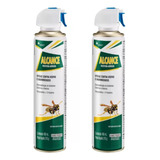 2 Alcance Spray 400ml Anti Vespa Marimbondo Abelha Kit C 2un