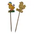 2 Alfinetes Antigos Broches Pintinho Jânio Quadros Política 