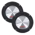 2 Alto Falante Unlike Mid Bass 6 Polegadas 90w Rms 4ohms Cor Preto