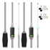 2 Antena Px Base Bobinada Cromada 100w Canarinho Parafusos