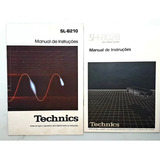 2 Antigos Catálogos Technics Aparelho De Som Receiver