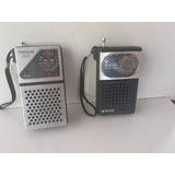 2 Antigos Radios Portateis