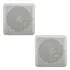 2 Arandela Quadrada Falante Jbl Flex 6 Embutir Teto Gesso