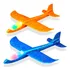 2 Avião Planador De Isopor C  Led Colorido Manual E Flexível