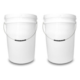 2 Baldes Alimentício P  Fermentador 22 Leite  Mel  Cerveja
