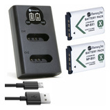 2 Bat Erias Carregador