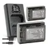 2 Bat-erias Carregador Para Sony Alpha 7riii 7iii 9 Com Nfe