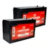 2 Bateria 12v 7ah Selada Centrais Alarme Nobreak Iluminacão