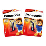 2 Baterias Alcalinas Panasonic